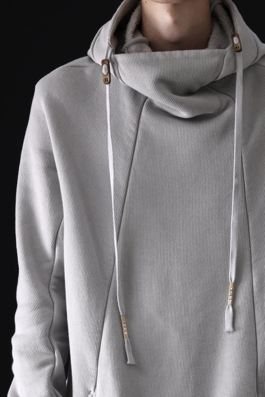 Load image into Gallery viewer, BORIS BIDJAN SABERI HOODY PULLOVER / NATURAL OBJECT DYED "HOODY2-FTT00008" (LIGHT GREY)