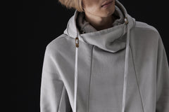 Load image into Gallery viewer, BORIS BIDJAN SABERI HOODY PULLOVER / NATURAL OBJECT DYED "HOODY2-FTT00008" (LIGHT GREY)