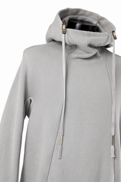 Load image into Gallery viewer, BORIS BIDJAN SABERI HOODY PULLOVER / NATURAL OBJECT DYED "HOODY2-FTT00008" (LIGHT GREY)