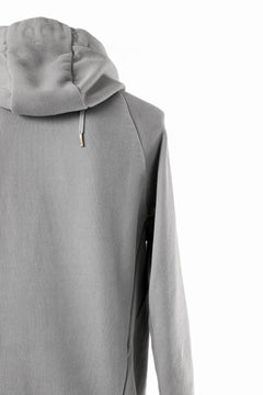 Load image into Gallery viewer, BORIS BIDJAN SABERI HOODY PULLOVER / NATURAL OBJECT DYED "HOODY2-FTT00008" (LIGHT GREY)