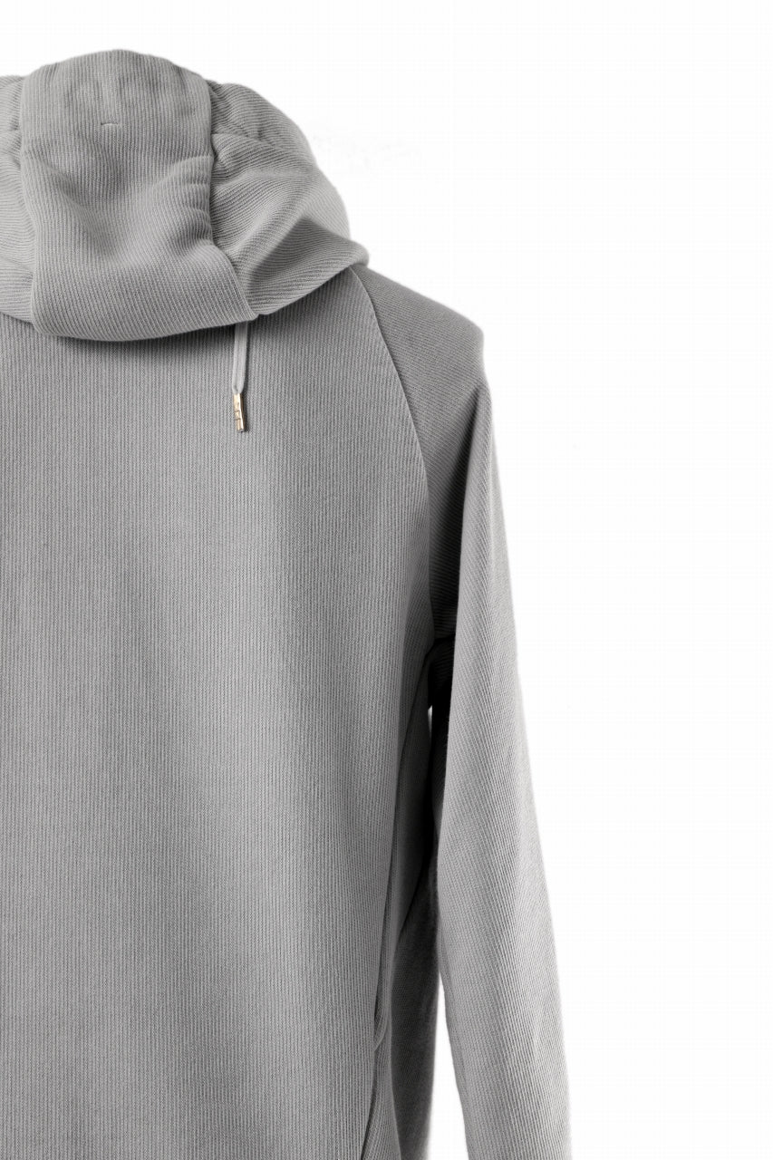 Load image into Gallery viewer, BORIS BIDJAN SABERI HOODY PULLOVER / NATURAL OBJECT DYED "HOODY2-FTT00008" (LIGHT GREY)