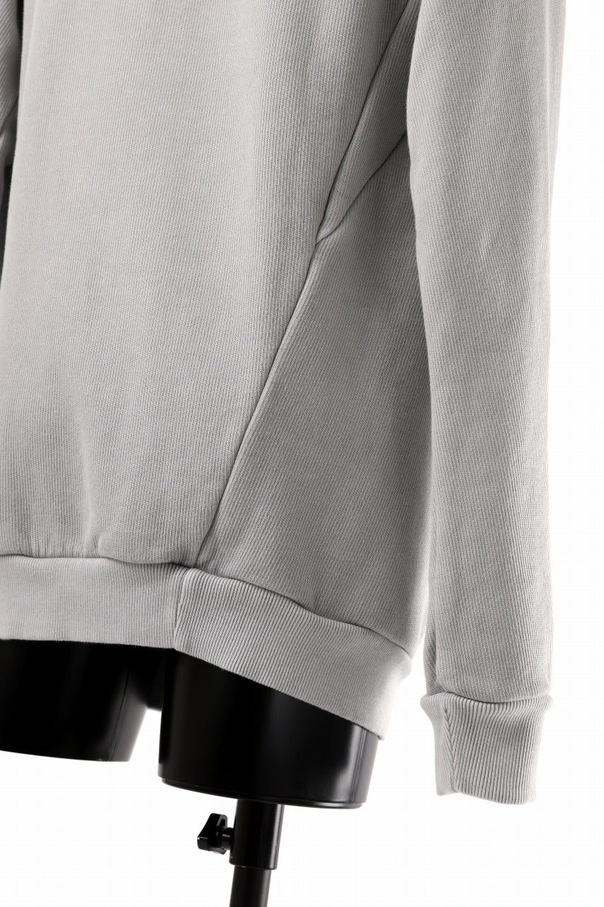 Load image into Gallery viewer, BORIS BIDJAN SABERI HOODY PULLOVER / NATURAL OBJECT DYED "HOODY2-FTT00008" (LIGHT GREY)