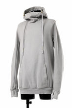 Load image into Gallery viewer, BORIS BIDJAN SABERI HOODY PULLOVER / NATURAL OBJECT DYED "HOODY2-FTT00008" (LIGHT GREY)