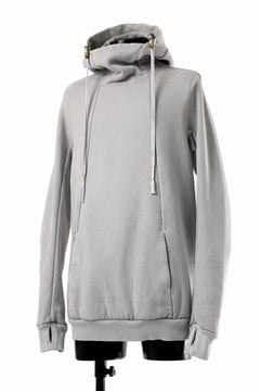 Load image into Gallery viewer, BORIS BIDJAN SABERI HOODY PULLOVER / NATURAL OBJECT DYED "HOODY2-FTT00008" (LIGHT GREY)