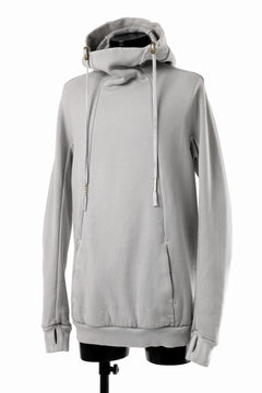 Load image into Gallery viewer, BORIS BIDJAN SABERI HOODY PULLOVER / NATURAL OBJECT DYED "HOODY2-FTT00008" (LIGHT GREY)