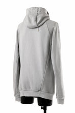 Load image into Gallery viewer, BORIS BIDJAN SABERI HOODY PULLOVER / NATURAL OBJECT DYED "HOODY2-FTT00008" (LIGHT GREY)