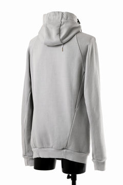 Load image into Gallery viewer, BORIS BIDJAN SABERI HOODY PULLOVER / NATURAL OBJECT DYED "HOODY2-FTT00008" (LIGHT GREY)