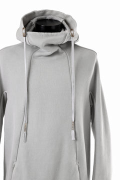 Load image into Gallery viewer, BORIS BIDJAN SABERI HOODY PULLOVER / NATURAL OBJECT DYED "HOODY2-FTT00008" (LIGHT GREY)