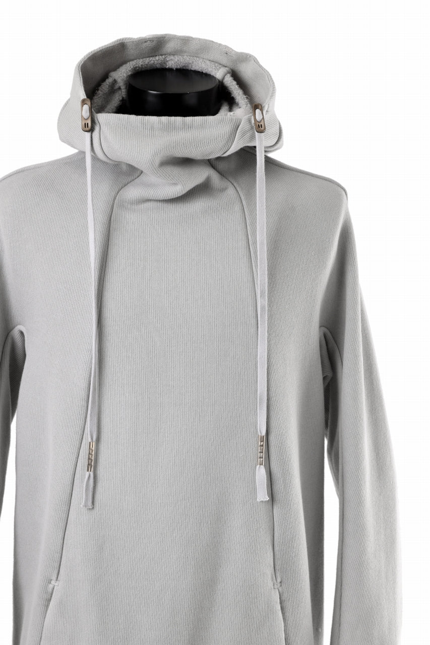 Load image into Gallery viewer, BORIS BIDJAN SABERI HOODY PULLOVER / NATURAL OBJECT DYED "HOODY2-FTT00008" (LIGHT GREY)