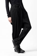 画像をギャラリービューアに読み込む, forme d'expression 2-Tucked Sarouel Pants (Black)