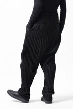 画像をギャラリービューアに読み込む, forme d&#39;expression 2-Tucked Sarouel Pants (Black)