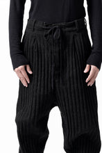 画像をギャラリービューアに読み込む, forme d&#39;expression 2-Tucked Sarouel Pants (Black)