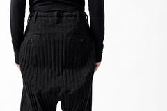 画像をギャラリービューアに読み込む, forme d'expression 2-Tucked Sarouel Pants (Black)