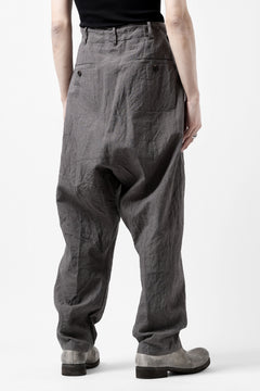 画像をギャラリービューアに読み込む, forme d'expression exclusive 2Tucked Sarrouel Pants (Grey)