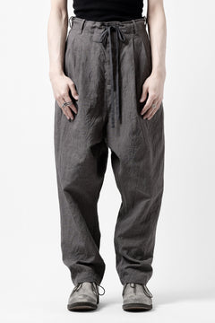 画像をギャラリービューアに読み込む, forme d'expression exclusive 2Tucked Sarrouel Pants (Grey)