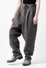 画像をギャラリービューアに読み込む, forme d'expression exclusive 2Tucked Sarrouel Pants (Grey)