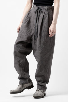 画像をギャラリービューアに読み込む, forme d'expression exclusive 2Tucked Sarrouel Pants (Grey)