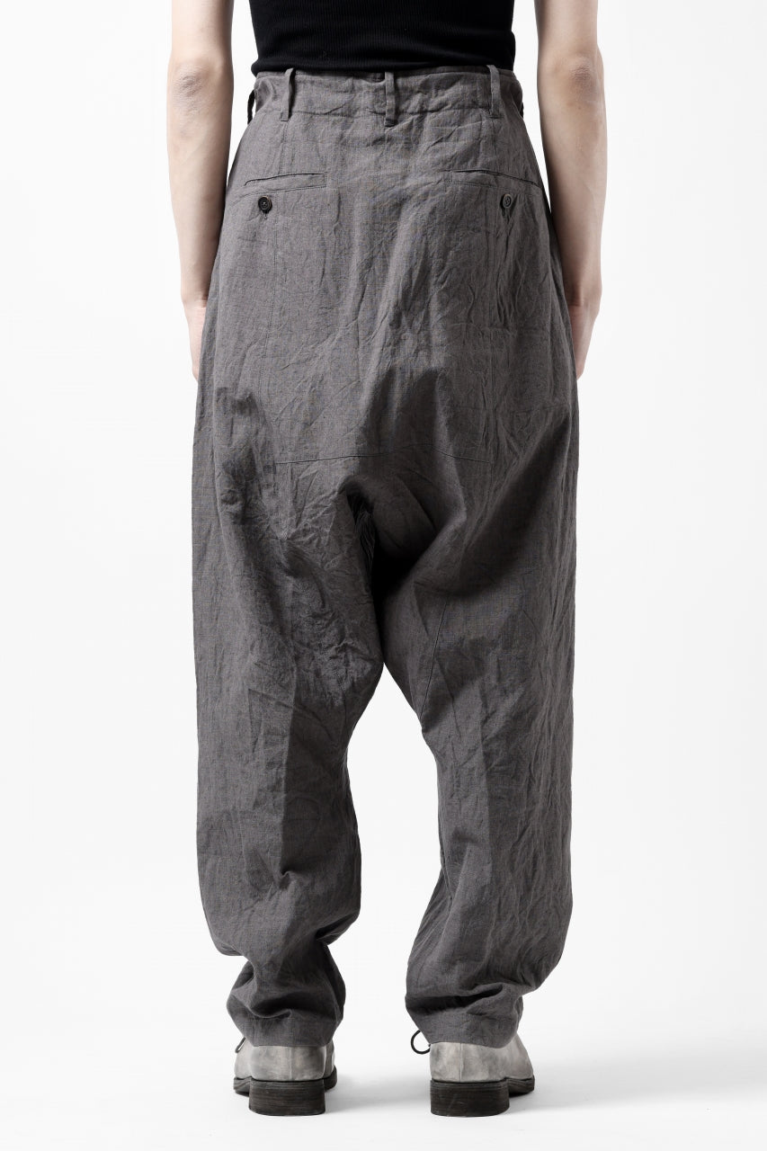 画像をギャラリービューアに読み込む, forme d'expression exclusive 2Tucked Sarrouel Pants (Grey)
