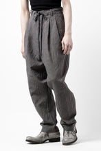 画像をギャラリービューアに読み込む, forme d'expression exclusive 2Tucked Sarrouel Pants (Grey)