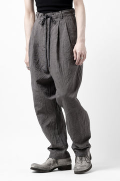 画像をギャラリービューアに読み込む, forme d'expression exclusive 2Tucked Sarrouel Pants (Grey)
