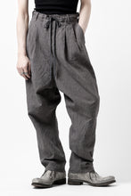 画像をギャラリービューアに読み込む, forme d'expression exclusive 2Tucked Sarrouel Pants (Grey)