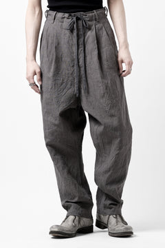 画像をギャラリービューアに読み込む, forme d'expression exclusive 2Tucked Sarrouel Pants (Grey)
