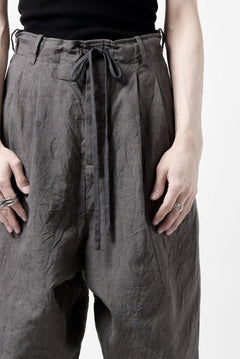 画像をギャラリービューアに読み込む, forme d'expression exclusive 2Tucked Sarrouel Pants (Grey)