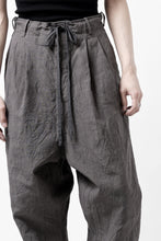 画像をギャラリービューアに読み込む, forme d'expression exclusive 2Tucked Sarrouel Pants (Grey)