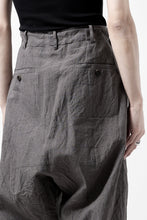 画像をギャラリービューアに読み込む, forme d'expression exclusive 2Tucked Sarrouel Pants (Grey)