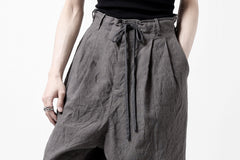 画像をギャラリービューアに読み込む, forme d'expression exclusive 2Tucked Sarrouel Pants (Grey)