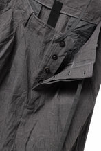 画像をギャラリービューアに読み込む, forme d'expression exclusive 2Tucked Sarrouel Pants (Grey)