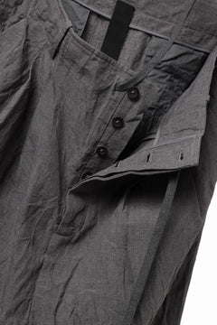 画像をギャラリービューアに読み込む, forme d'expression exclusive 2Tucked Sarrouel Pants (Grey)