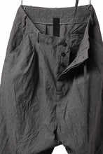 画像をギャラリービューアに読み込む, forme d'expression exclusive 2Tucked Sarrouel Pants (Grey)