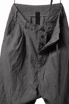 画像をギャラリービューアに読み込む, forme d'expression exclusive 2Tucked Sarrouel Pants (Grey)