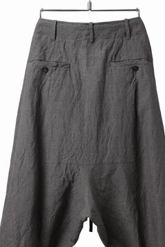 画像をギャラリービューアに読み込む, forme d'expression exclusive 2Tucked Sarrouel Pants (Grey)