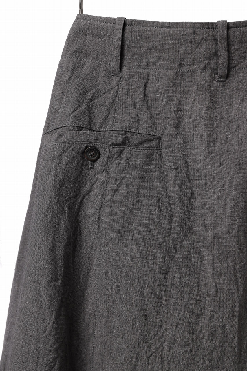 画像をギャラリービューアに読み込む, forme d'expression exclusive 2Tucked Sarrouel Pants (Grey)