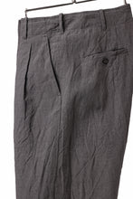 画像をギャラリービューアに読み込む, forme d'expression exclusive 2Tucked Sarrouel Pants (Grey)