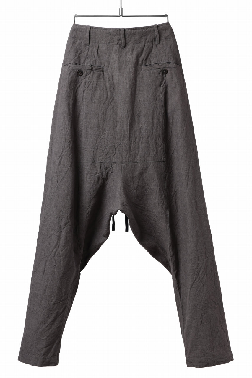 画像をギャラリービューアに読み込む, forme d'expression exclusive 2Tucked Sarrouel Pants (Grey)