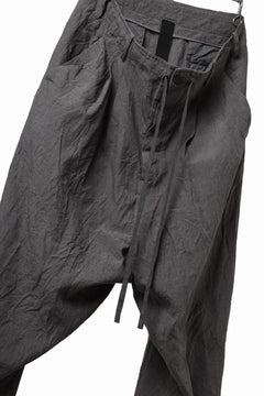 画像をギャラリービューアに読み込む, forme d'expression exclusive 2Tucked Sarrouel Pants (Grey)