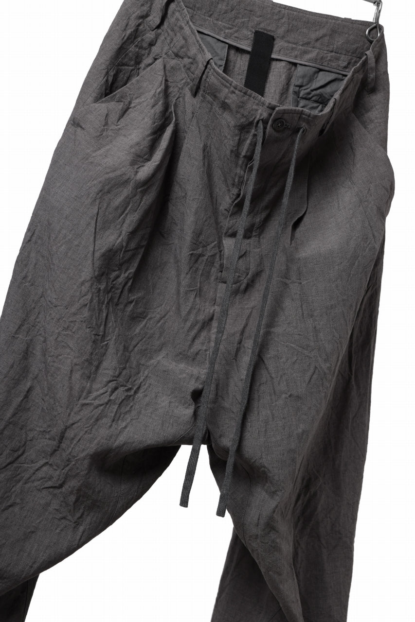 画像をギャラリービューアに読み込む, forme d'expression exclusive 2Tucked Sarrouel Pants (Grey)