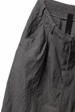 画像をギャラリービューアに読み込む, forme d'expression exclusive 2Tucked Sarrouel Pants (Grey)