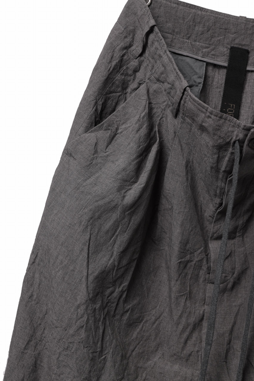 画像をギャラリービューアに読み込む, forme d'expression exclusive 2Tucked Sarrouel Pants (Grey)