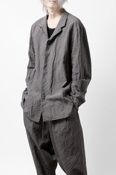 画像をギャラリービューアに読み込む, forme d'expression exclusive Relaxed Outer Shirt (Grey)