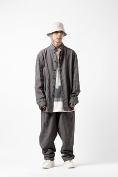 画像をギャラリービューアに読み込む, forme d'expression exclusive 2Tucked Sarrouel Pants (Grey)