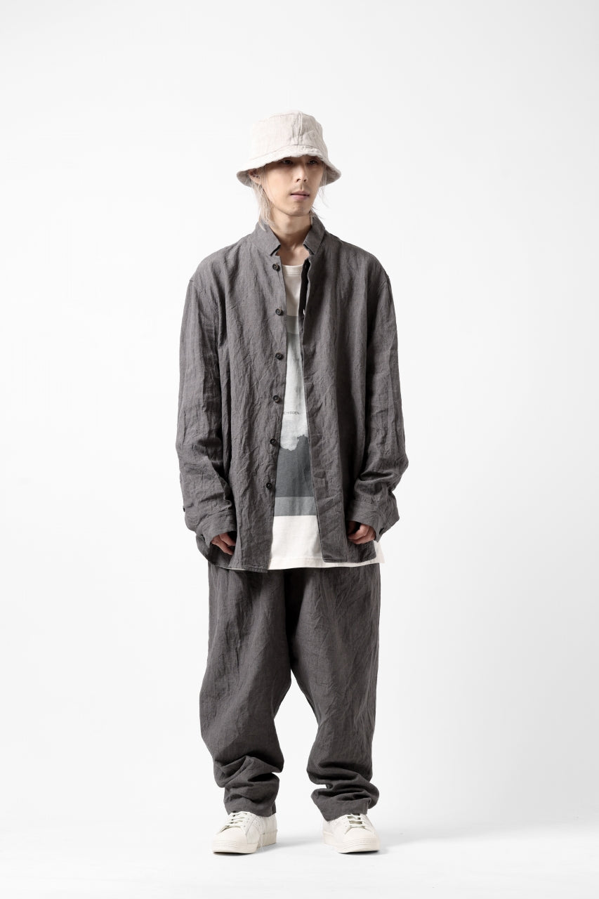 画像をギャラリービューアに読み込む, forme d'expression exclusive 2Tucked Sarrouel Pants (Grey)
