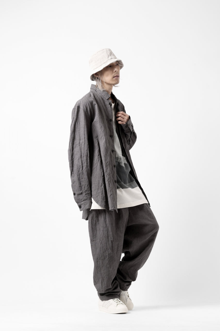 画像をギャラリービューアに読み込む, forme d'expression exclusive 2Tucked Sarrouel Pants (Grey)