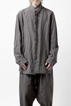 画像をギャラリービューアに読み込む, forme d'expression exclusive Relaxed Outer Shirt (Grey)