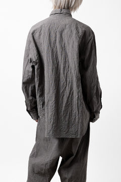 画像をギャラリービューアに読み込む, forme d'expression exclusive Relaxed Outer Shirt (Grey)