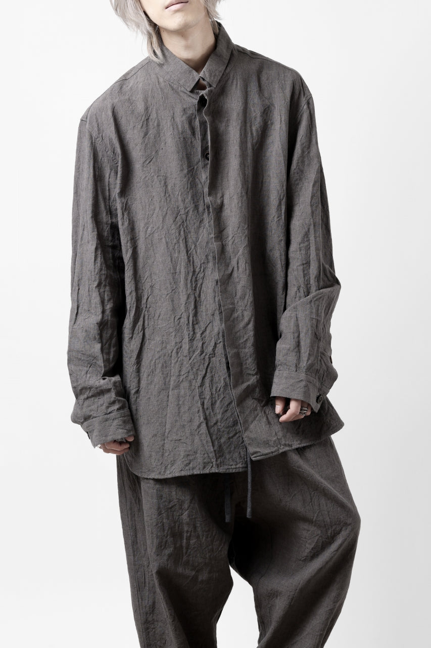 画像をギャラリービューアに読み込む, forme d'expression exclusive Relaxed Outer Shirt (Grey)