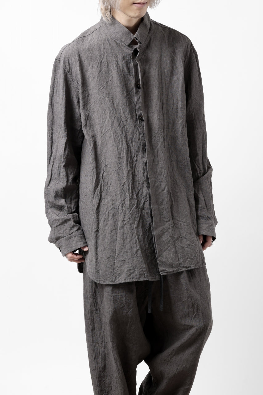 画像をギャラリービューアに読み込む, forme d'expression exclusive Relaxed Outer Shirt (Grey)